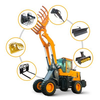 China Building Material Stores Manufacturer Mini Wheel Loader Used Front Telescopic End Loader Machinery Wheel Loaders Made in China en venta