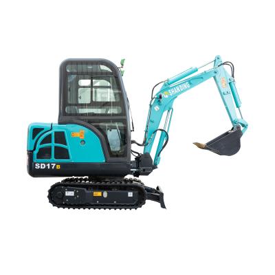 Cina Construction worksÂ   high quality low price China cheap price 1600kg 1800kg mini small excavator digger in vendita