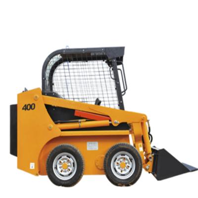 중국 Hotels HY400 Shanding Brand Small Skid Steer Wheel Loader With CE And EPA 판매용