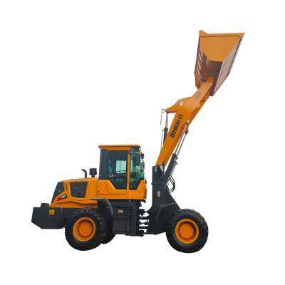 China 2021 Chinese Hotel Supply High Power Motor Mini Wheel Loader Articulated Mini Loader zu verkaufen