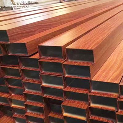 China Door & Window Grain 6063-T5 Wooden Window and Door Aluminum Extrusion Profile for sale