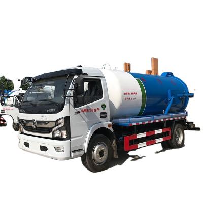 China Sewer Suction Performance Sewage Suction Truck Sewer Cubic Sewage Suction Truck 8 Means Reliable for sale