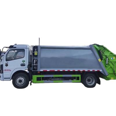 China Factory Dongfeng Captain Garbage Truck Compressed Garbage Truck 8 Cubic Garbage Truck for sale