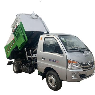 China Eco-friendly Hotels Garbage Truck Small Waste Collection Garbage Truck for sale