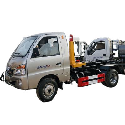 China Hotel manufacturers produce garbage trucks, reliable quality hook-arm garbage trucks for sale