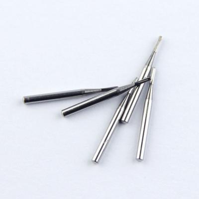 China 1.6mm Shank Dental Carbide Bur Medical  Round Cylinder Plain Cut Head for sale