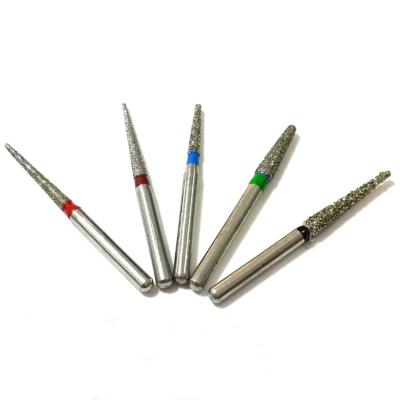 China - Hecho FG Diamante Burs con electroplacado S.S. mango para profesionales en venta