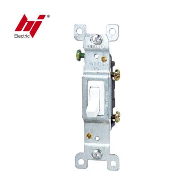 China Easy Installation UL/CUL15A 120V Decorator Electric Wall Switch Electrical Device YQRDS215 for sale