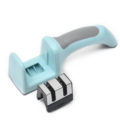 China Viable Factory Wholesale Logo Kitchen Knife Sharpener Portable Custom Knife Sharpener for sale