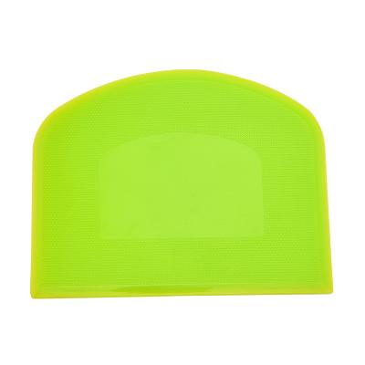 China Hot Selling High Quality Soft PE Dough Cutter Plastic Dough Scraper For Sale for sale