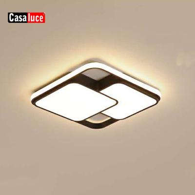 China Residential Square Simple Led Ceiling Lamp Home Lighting Modern Design Acrylic China Factory for sale