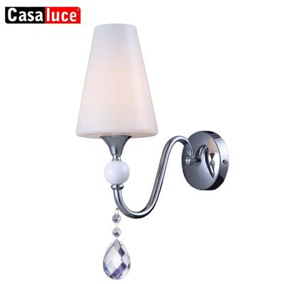 China Hot Selling Popular European Style Crystal Chandeliers Wall Lamps Wall Light Decorative for sale