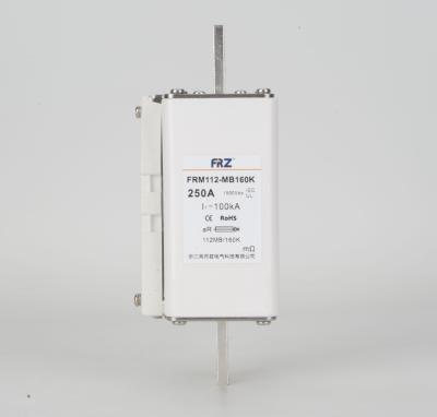 China Pure Silver 1500VDC AR Bolted Fast Acting Fuse With Microswitch For ESS Protection for sale