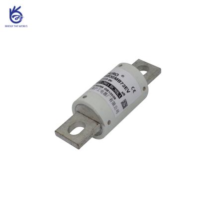 China Silver Porcelain Circular DC Car Fuse For Electric Vehicle Protection for sale