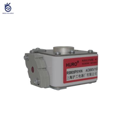 China Square Silver Porcelain RSM05P51KN Fast Fuse With Micro Switch Included for sale