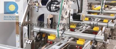 China Treadmill Roller Balancing Machine with Conveying Line, Welding Balance Correction for sale