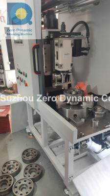 China Pulley, Flywheel, Gear Balancing Machine Vertical Automatic Drilling Correction Balancer for sale