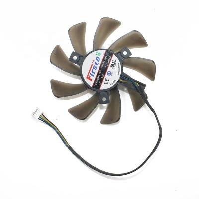 China Plastic FD9015U12S 85MM 4 Pin Cooling Fan 12V 0.55A for HD7950 HD 7970 Dual-X Cooler Fans for sale