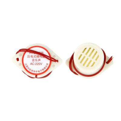 China 220VAC family safety HYD-3026AC hydz factory pod alarm siren warning tone/piezo buzzer continuous tone/music tone 85db for sale