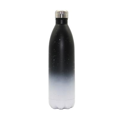 China 17oz 500ml Stainless Steel Sports Water Bottle Double Wall Viable Vacuum Insulated Cola Shape Water Bottle for sale