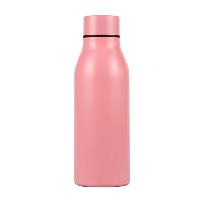 China Sustainable new style single heavy-end and tier stainless steel double walled water bottle, travel mug for sale