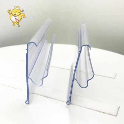 China Custom Channel Shelving Display Plastics Plastic Strips for sale