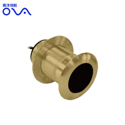 China Accurate depth and temperature data and send ovum transducers fish finder transducer transducer nmea 2000 ultrasonic transducer for sale