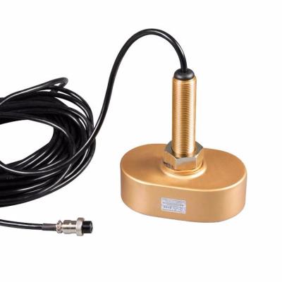 China Marine Electronics Transducer 50/200khz 1200W Bronze Ultrasonic Sensor for Find Fish Depth and Measure Water for sale