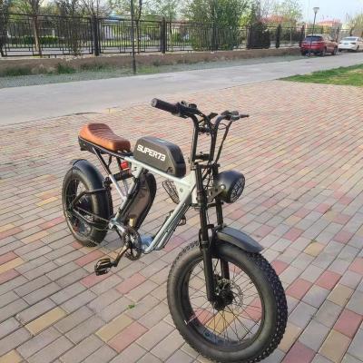 China Aluminum Alloy Electric Bike For Adults 20 INCH 500W Electric Mountain Bike Ebike, Adult Bike With 48V Battery Removable Up To 353Mil for sale