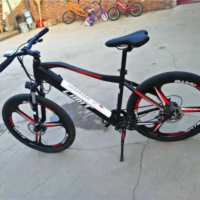 China Aluminum Alloy Electric Bike For Adults 26 INCH 250W Electric Mountain Bike Ebike, Adult Bike With 48V Battery Removable Up To 353Mil for sale