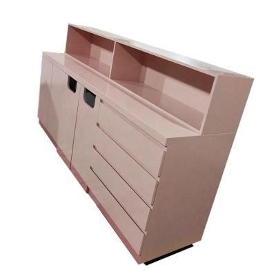 China Modern China Made Clothes Storage Cabinet Dresser Furniture Acrylic Wood Display for sale