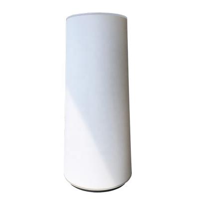 China Modern/Classic Acrylic Display Platform For Exhibitions Weddings Round Pedestals Show White Acrylic Cylinder for sale