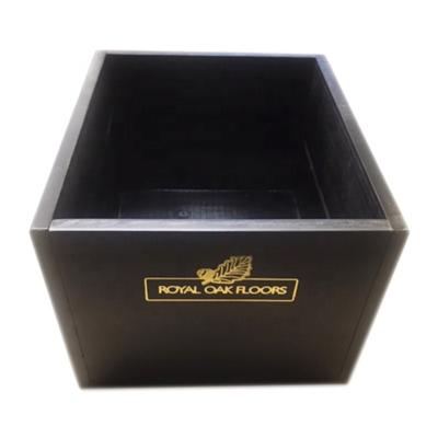 China Custom Made Hot Selling MDF Box Wooden Storage Box Gift Unfinished Wooden Display Case for sale