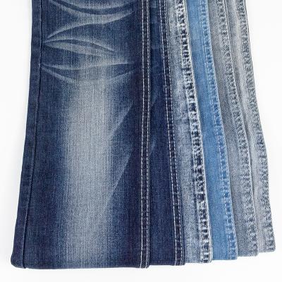 China Breathable 70% Cotton 28% Polyester 2% Spandex Denim Material TC Fabric Stretch Jeans Fabric In Pakistan for sale