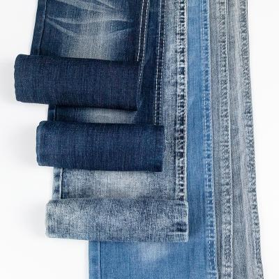 China Breathable 70% Polyester 2% Cotton 28% Spandex Denim Material Fabric Stretch Denim Fabric Tc Lattice Flannel Fabric for sale