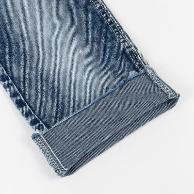 China Wholesale Breathable 65% Polyester 2% Cotton 33% Spandex 8.3oz OE Light Denim Fabric Twill Jeans Material Knit High Quality Denim Fabric for sale