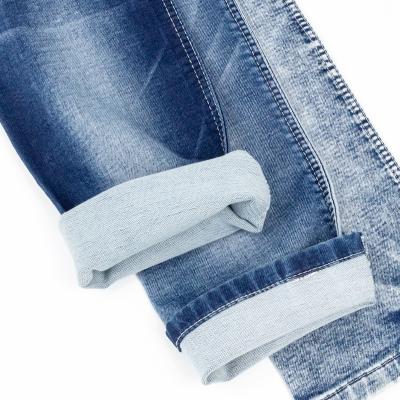 China Wholesale 75% Cotton 23% Polyester 2% Spandex 9.4oz Breathable Jeans Fabric Sri Lanka Fake Knit India Denim Fabrics Suppliers For Jeans for sale