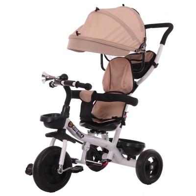 China Ride On Toy High Quality Tricycle With Baby Seat With Push Handle Trike Trike For Kids For Sale for sale