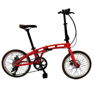 China 2017 China Steel Mini Bike New Design Colorful 16 Inch Easy Smart Folding Bike for sale