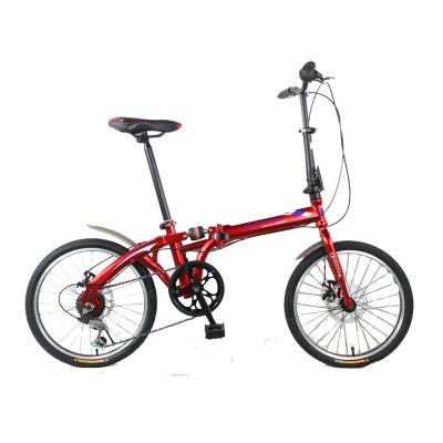 China Good Steel Wholesale Adult Folding Bicycle/New Children Mini Folding Bike/20inch Folding Mountain Model Bicycle for sale