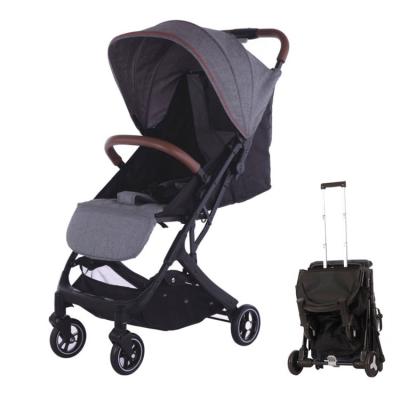 China wholesale/hot sale light weight folding baby stroller system polyester travel baby carriage/china factory cheap foldable pram for baby for sale