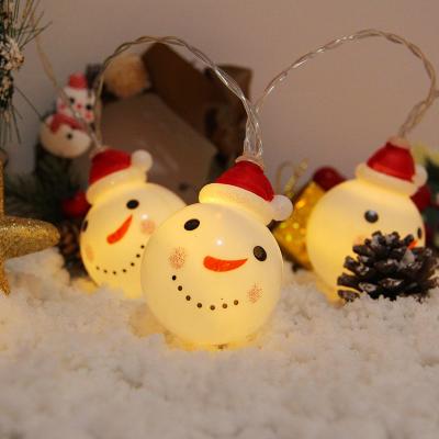 China Christmas Santa Claus Snowman Twinkle Light Christmas Colored Lantern Or Lamp Led String Decorated Light W5CM H6.5CM T3.6CM for sale