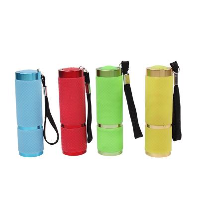 China Camping Factory Customize Aluminum Noctilucent COB Flashlight Glow Socket Led Flashlight for sale