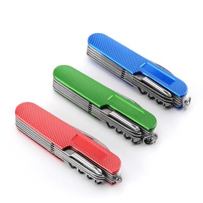 China Multi-color 5 and multi-function 7 multi-function knife optional aluminum handle for sale