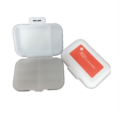 China 2 Part 8 Cell Pill Holder Jewel Box PP 8 Days Multi-Purpose ABS ABS Multi-Purpose Box for sale