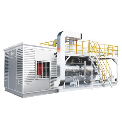 China Horizontal High Temperature Industrial Nitrogen Combustion Smart Electric Hot Thermal Oil Heater for sale