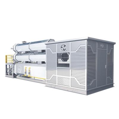 China Energy & Mining New Style Effciency Pulse Cyclone Oilfield Steam Heating Bolier Water Jacket Heater for sale