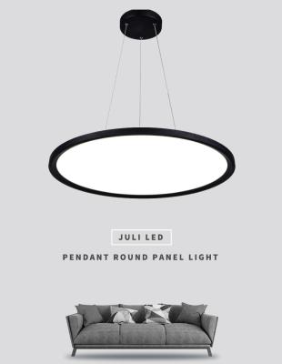 China Manufacturer Modern Design Minimalist CB CE Approval 300 400 600 800mm CCT Big Pendant Light Indoor Round Variable LED Panel Light 300 for sale