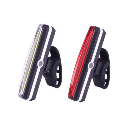 China 12 - 32mm Newest USB Rechargeable Bike Rear Light Rear Tail Light Waterproof LED Bicycle Light for sale