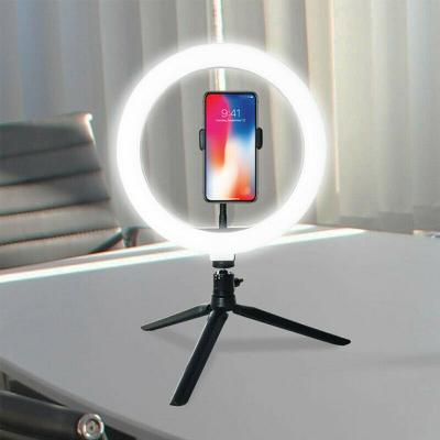 China Glow Tik Tok Ring Light, Photography 10inch Ring Light Rechargeable Camera Selfie Ring Circle LED Phone Light for sale